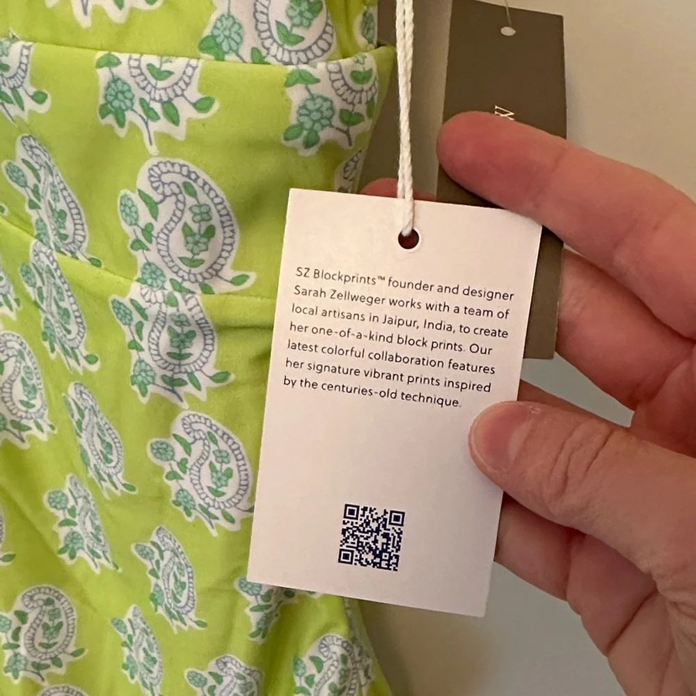NWT J.Crew x SZ Blockprints One Piece Swimsuit - Picture 4 of 6